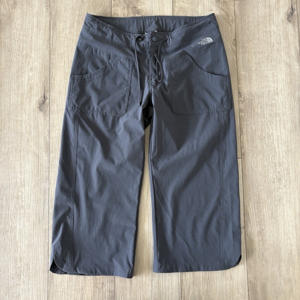 The North Face Apex Women's Gray Crop Pants Light Polyester Size 6